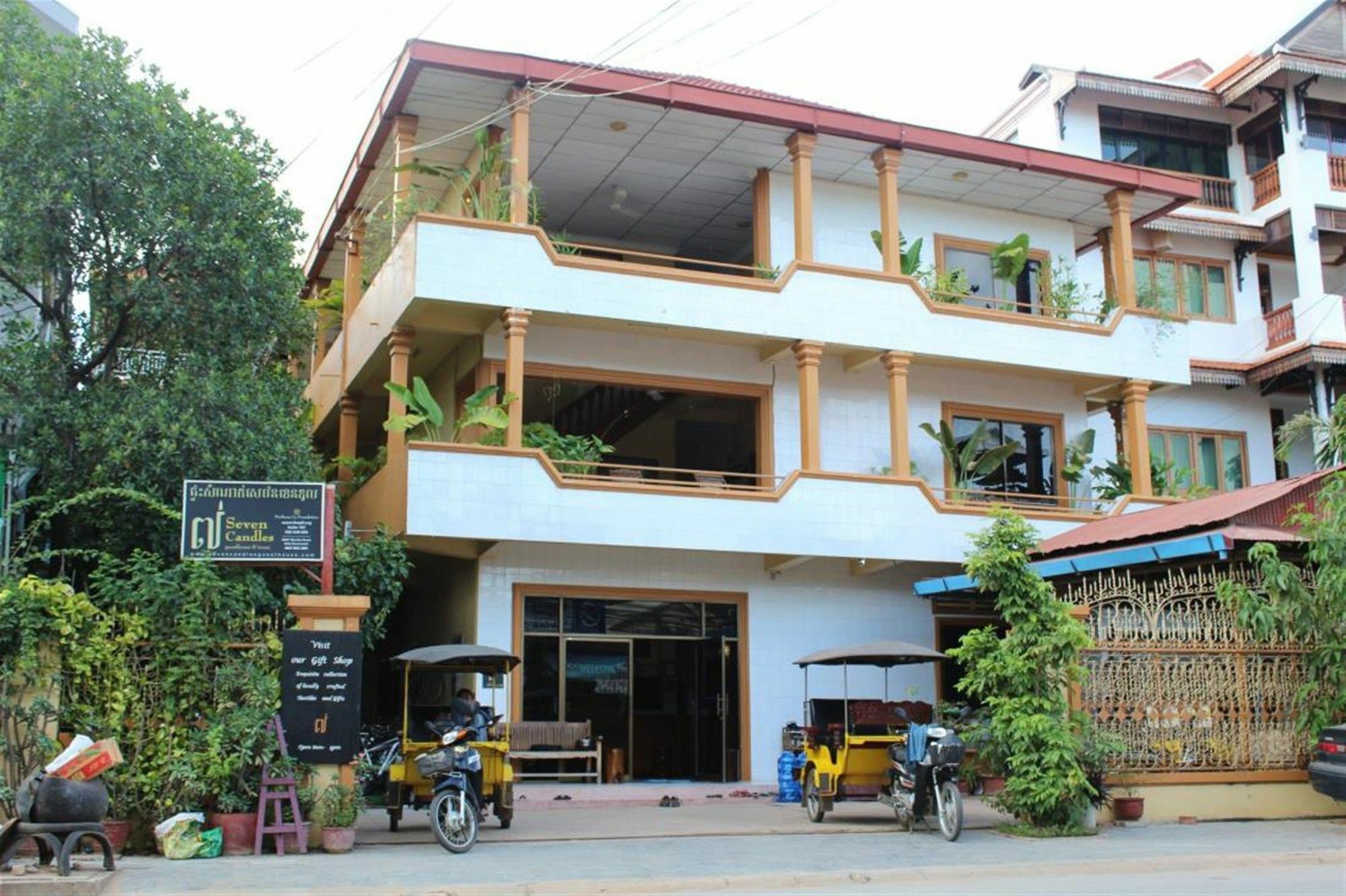 Seven Candles Guesthouse Сием Реап Екстериор снимка